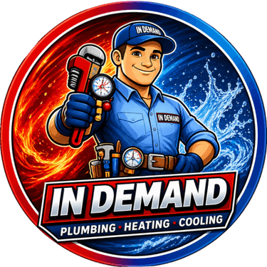 In Demand Plumbing logo